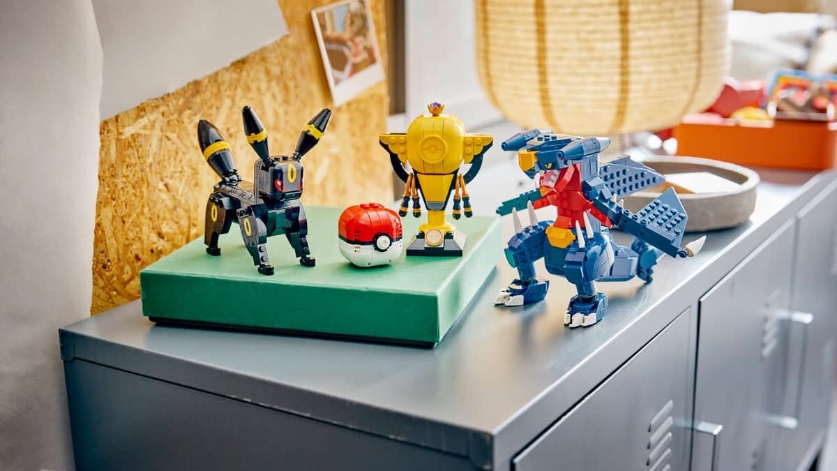 LEGO Pokémon Umbreon vs. Garchomp Battle Set Coming Soon