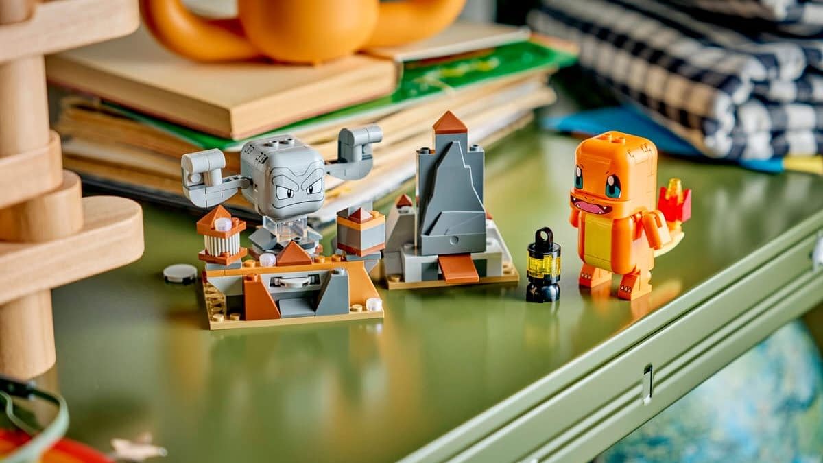 New LEGO Pokémon Charmander and Geodude Set Coming Soon