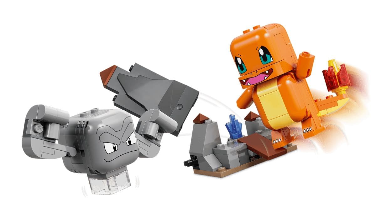 New LEGO Pokémon Charmander and Geodude Set Coming Soon