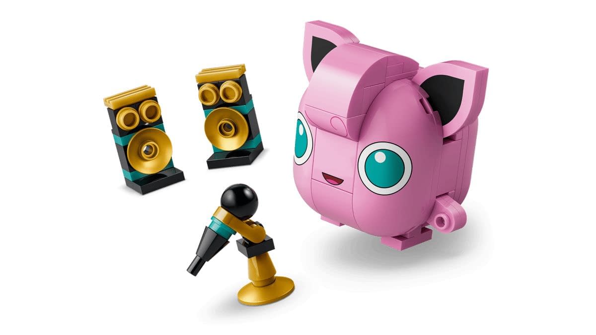 Jigglypuff Puts on a Concert with New LEGO Pokémon SMART Play Set