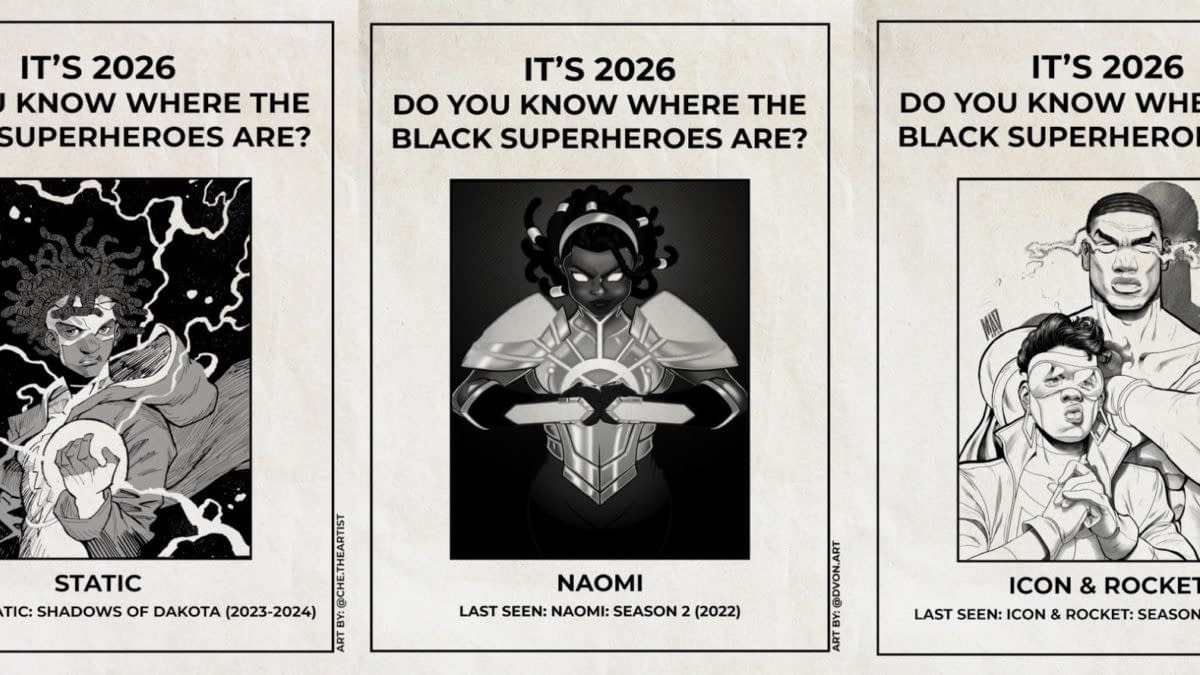It's 2026, Do You Know Where The Black Superheroes Are? Collect The Set...