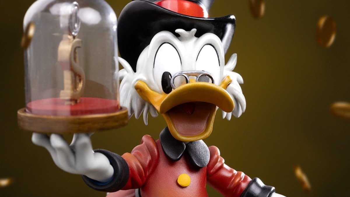 DuckTales Scrooge McDuck 1/10 Statue Coming Soon from Iron Studios