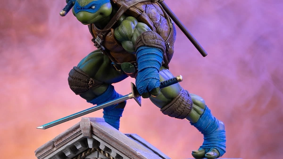 New Teenage Mutant Ninja Turtles Unleashed 1/10 Leonardo Revealed