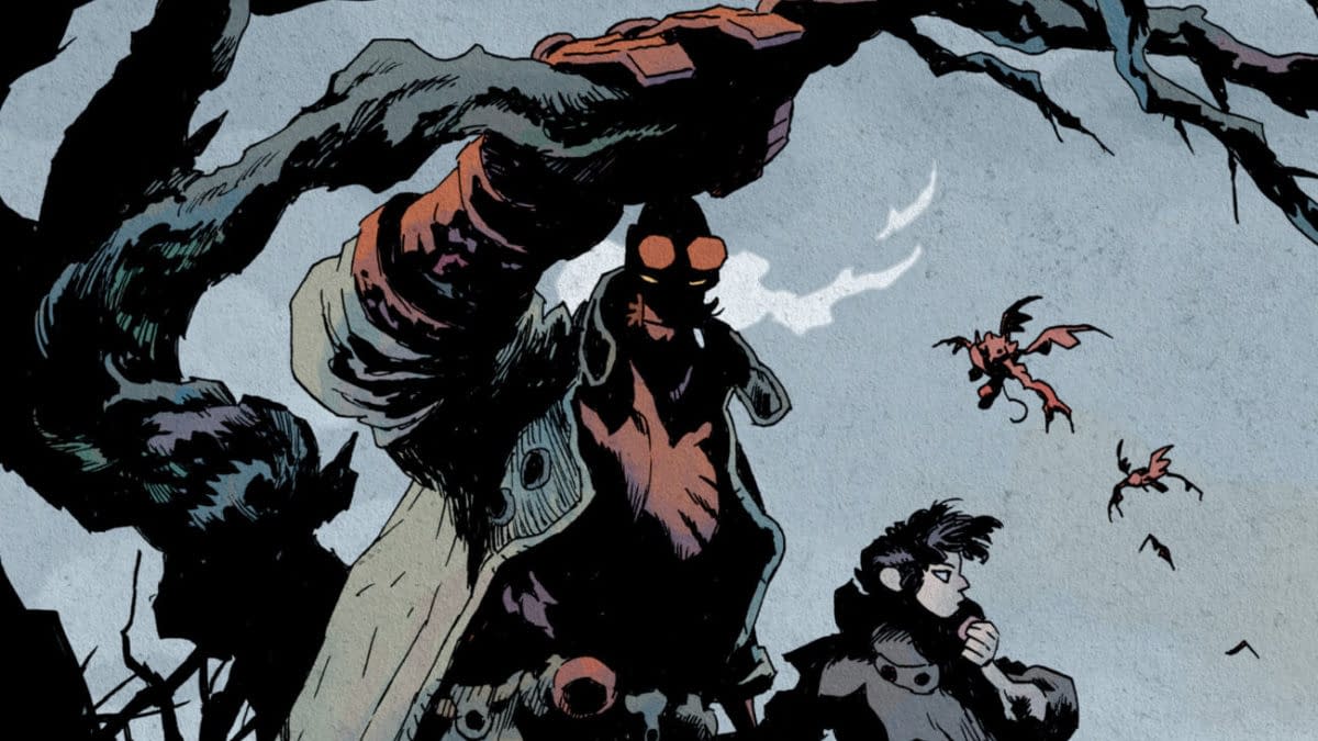 Mike Mignola And Cyrille Pomès Do Hellboy In Hell: Nothing But Blood