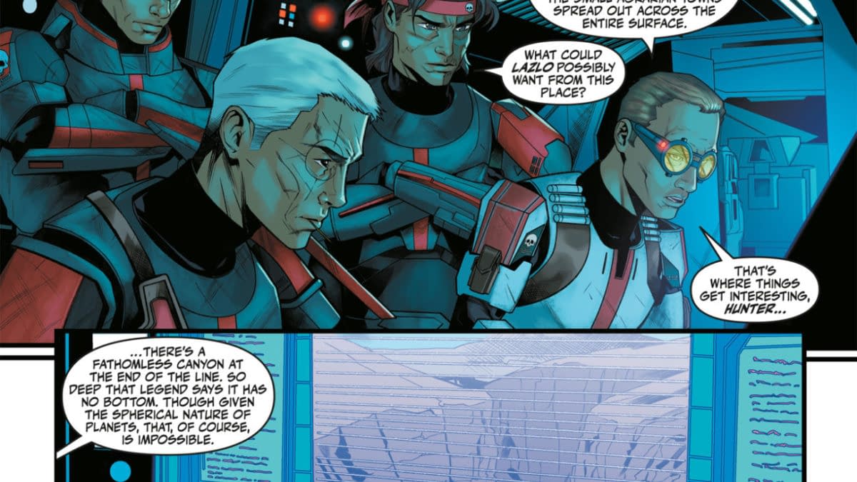 Interior preview page from STAR WARS: HYPERSPACE STORIES: THE BAD BATCH--ROGUE AGENTS #4 VALERIA FAVOCCIA COVER