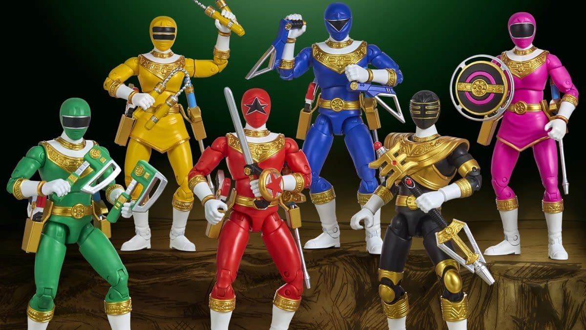 Playmates Announces New Power Rangers Zeo Gold Ranger Figure
