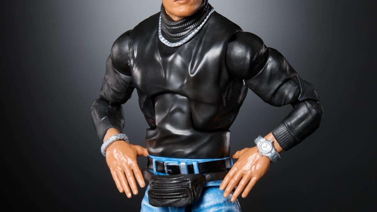 Exclusive WWE Elite Collection Fanny Pack The Rock Figure Revealed
