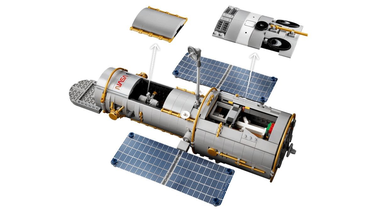 See the Stars with the Brand-New Hubble Space Telescope LEGO Set