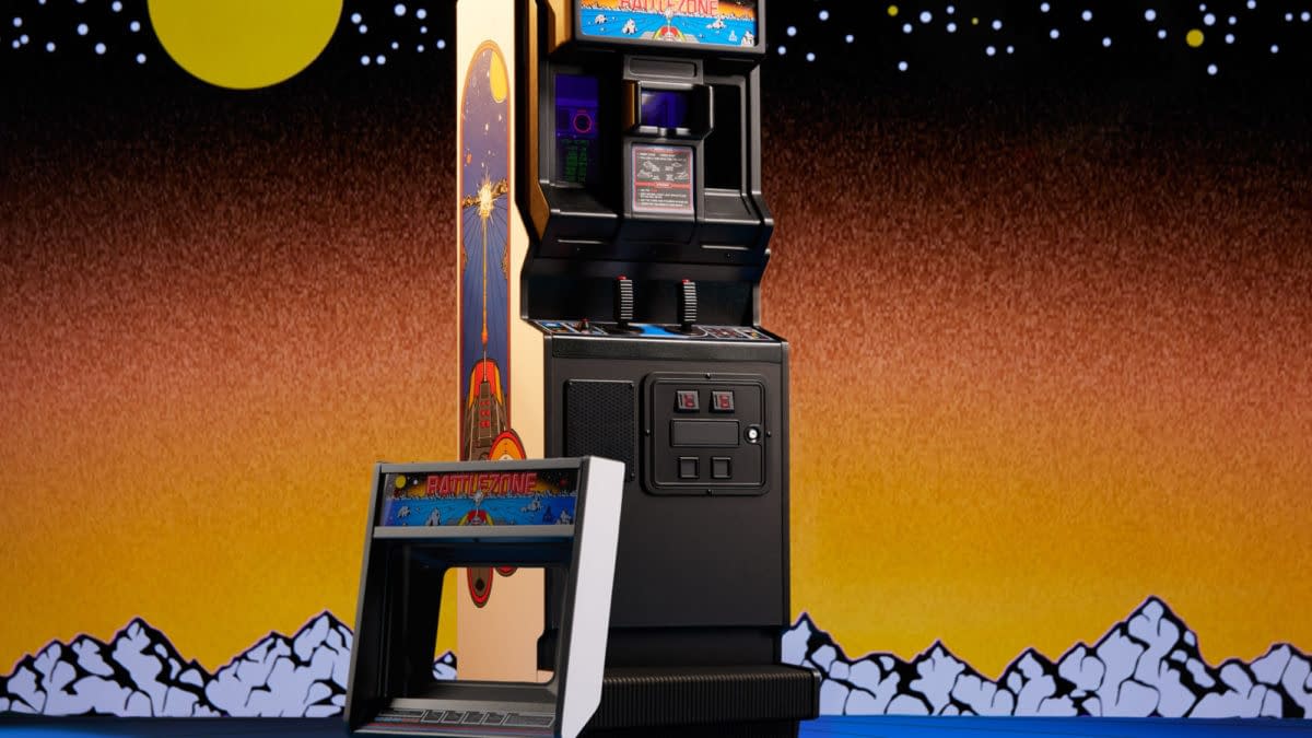 Numskull Reveals Atari’s Battlezone Quarter-Scale Arcade Cabinet