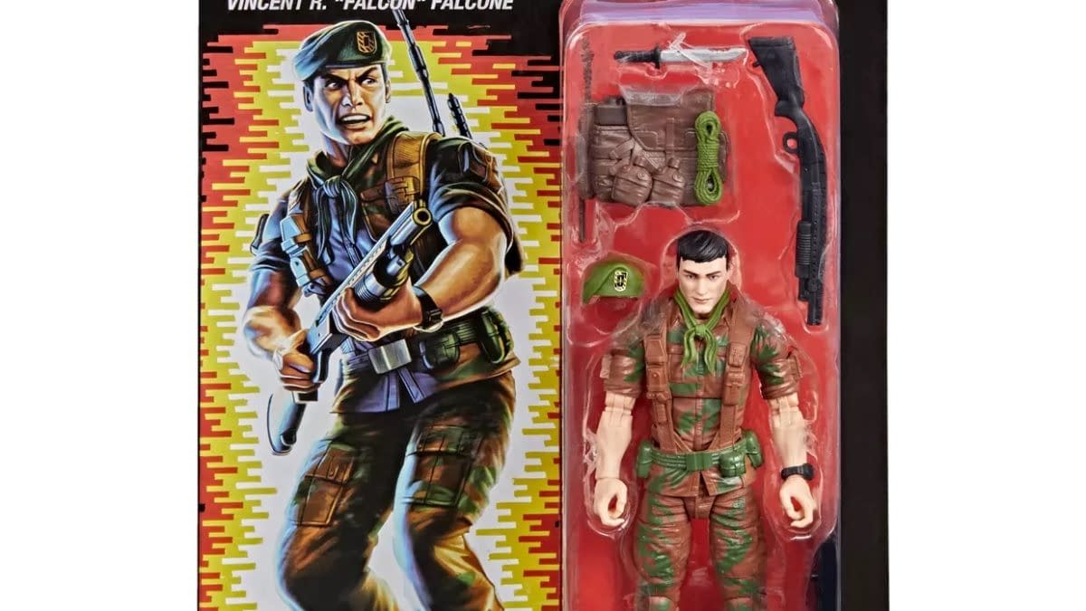 Hasbro Deploys G.I.Joe Classified Series Vincent R. “Falcon” Falcone