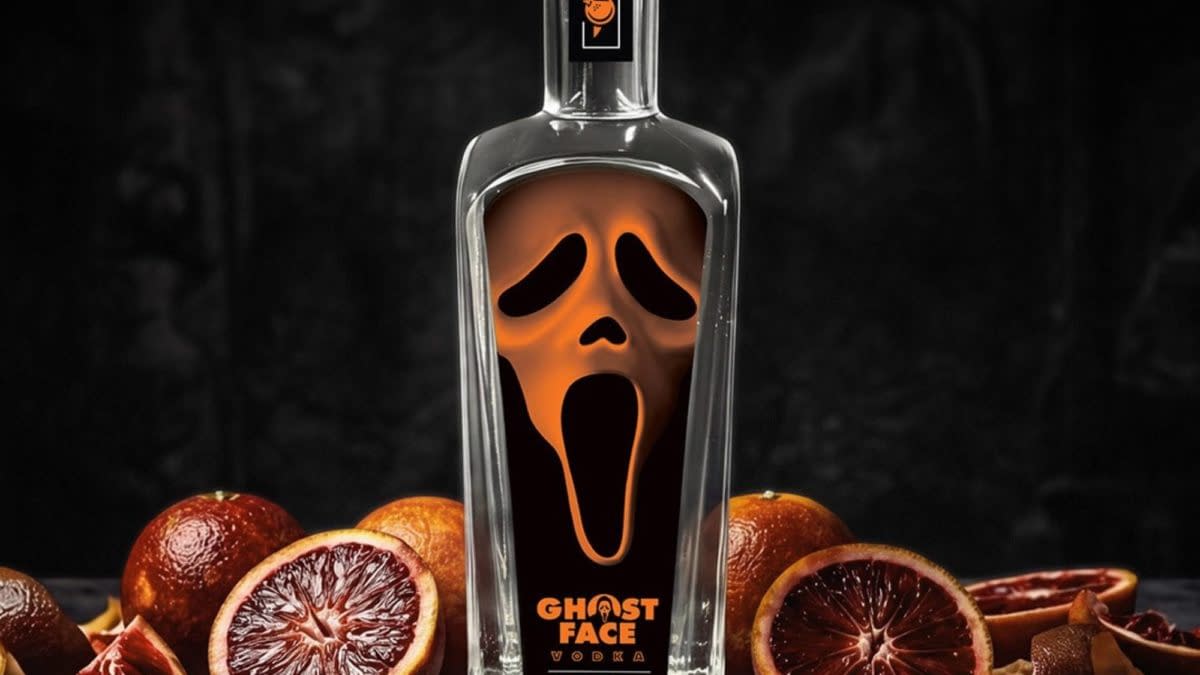 Macabre Spirits Drops Ghost Face Vodka - Blood Orange Flavor