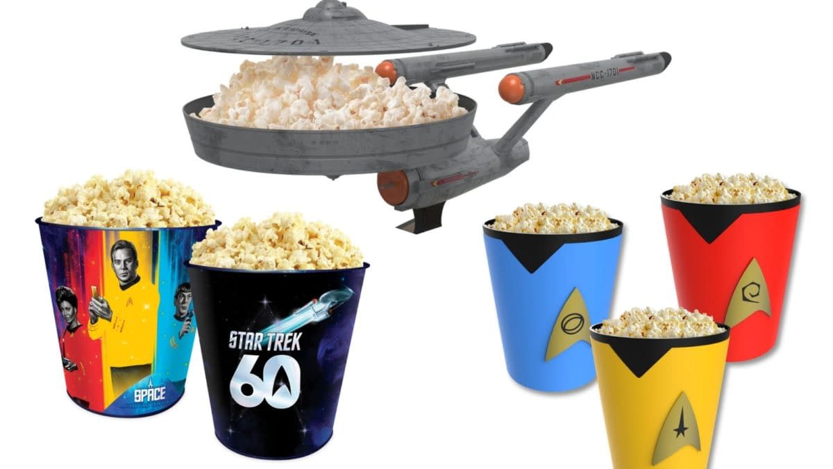Regal Theaters Rolls Out Multiple Star Trek Popcorn Buckets