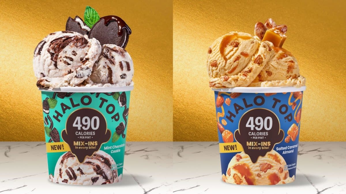 Halo Top Reveals Two New Mix-Ins Ice Cream Flavor Pints