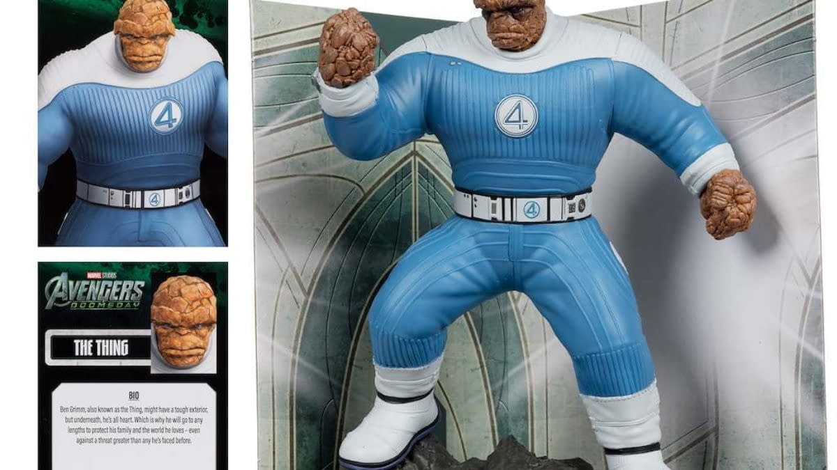 McFarlane Toys Debuts New Avengers: Doomsday The Thing Statue
