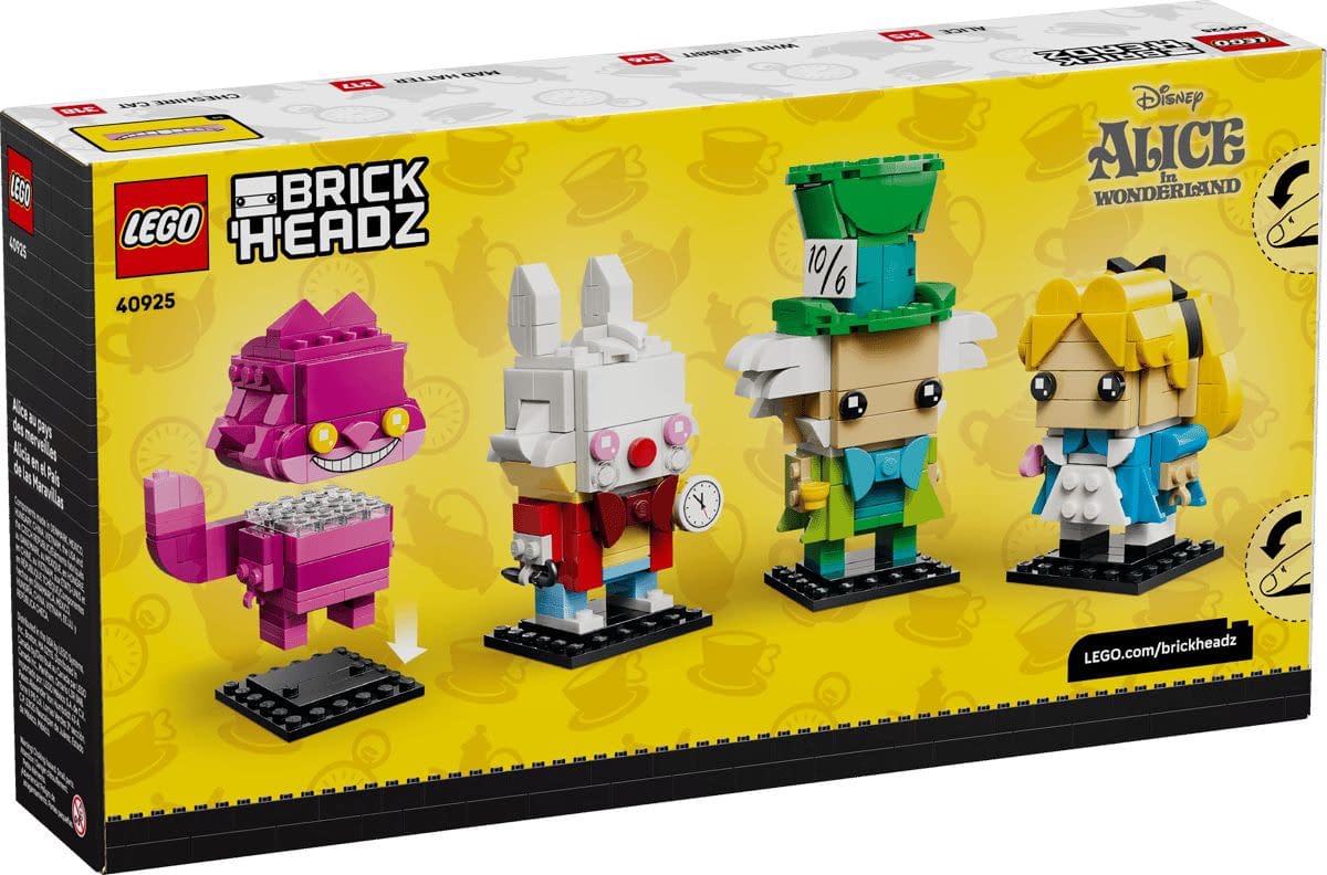 Go Down the Rabbit Hole with Alice in Wonderland and LEGO BrickHeadz