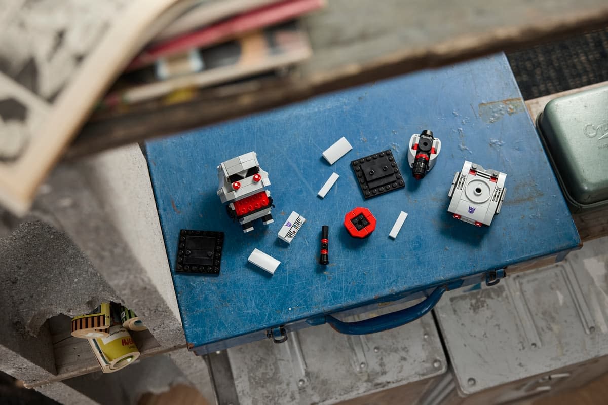 Bow Before LEGO's New Transformers BrickHeadz Megatron Set
