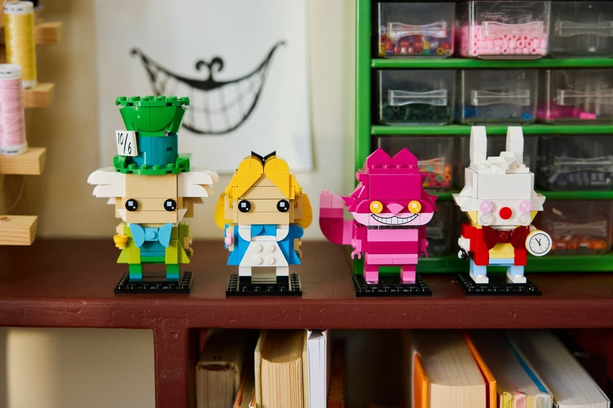 Go Down the Rabbit Hole with Alice in Wonderland and LEGO BrickHeadz