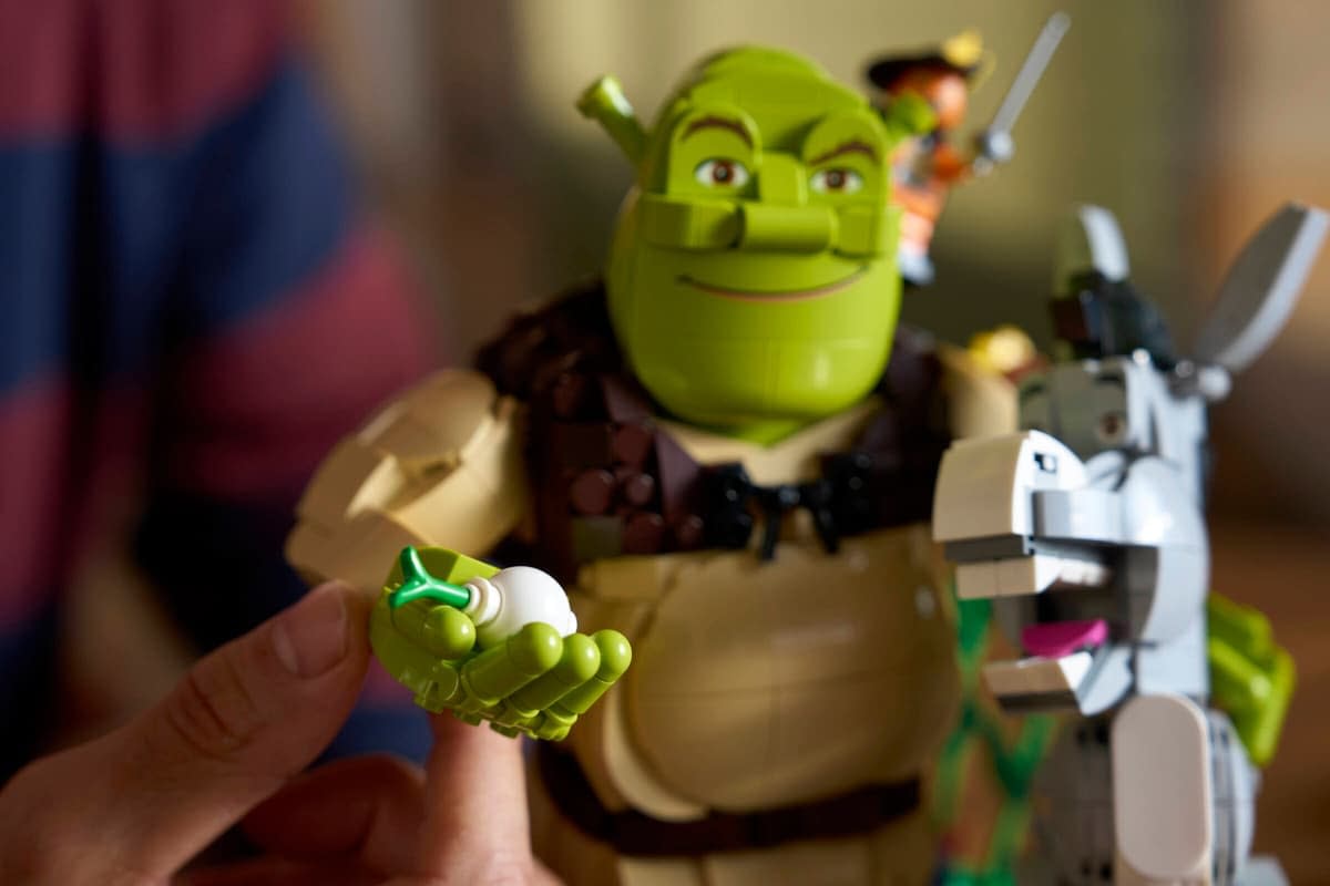 LEGO Steps Into The Swamp with Shrek, Donkey & Puss in Boots