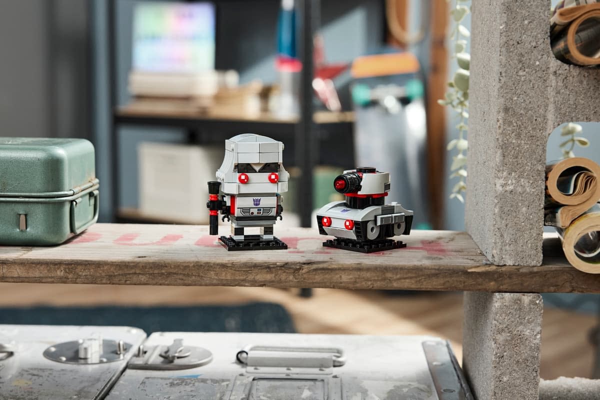 Bow Before LEGO's New Transformers BrickHeadz Megatron Set