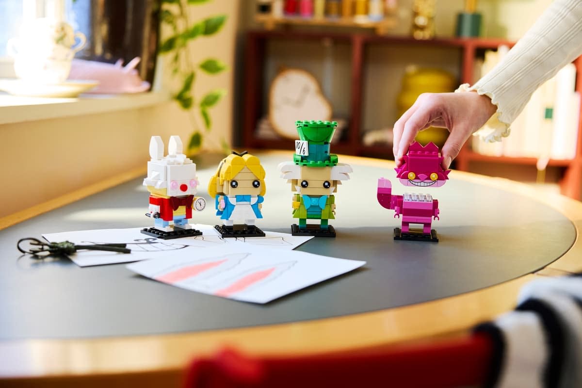 Go Down the Rabbit Hole with Alice in Wonderland and LEGO BrickHeadz