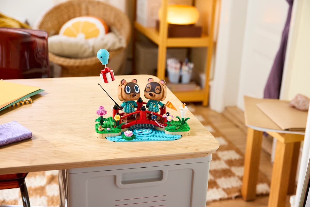 LEGO Unveils New Animal Crossing Timmy & Tommy Diorama Set