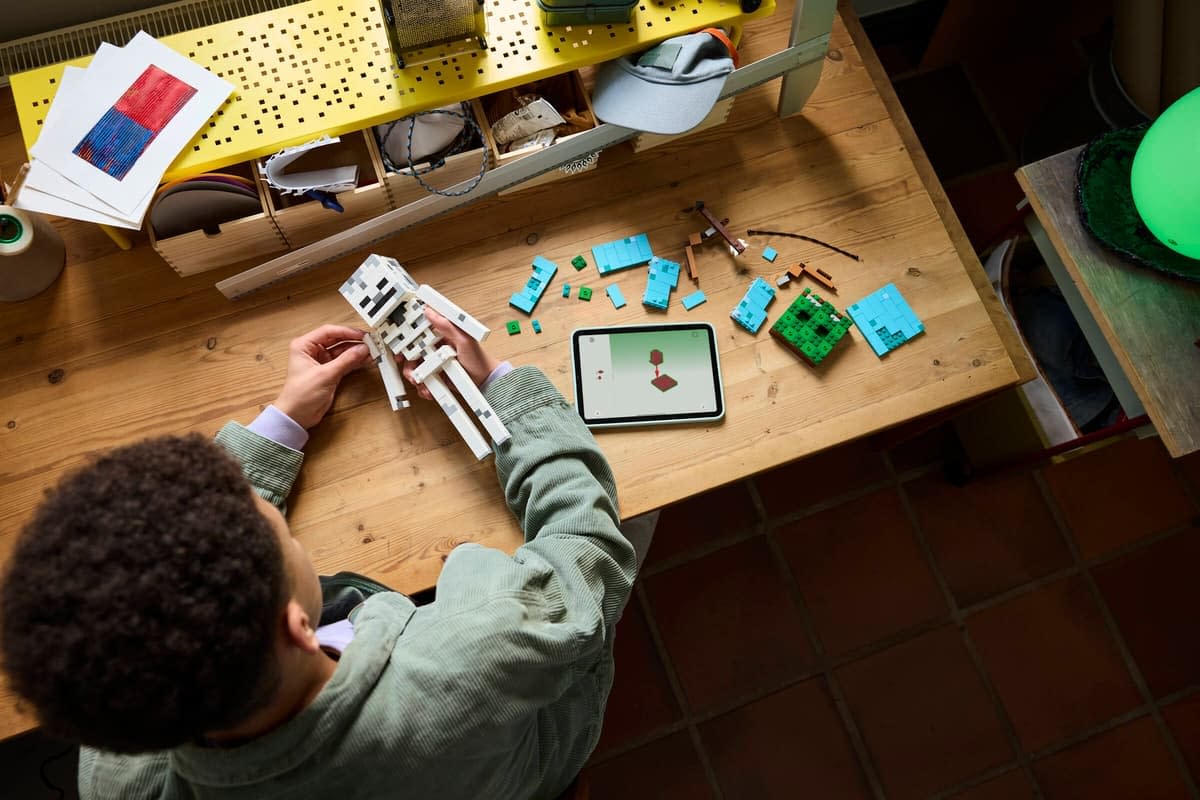 The Skeleton Comes to Life with LEGO's Latest Minecraft Set