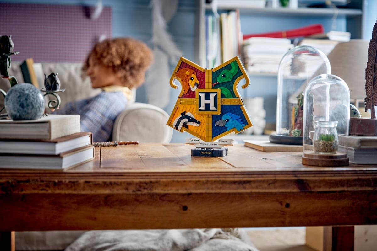 LEGO Brings the Magic with Harry Potter Hogwarts House Crest Set