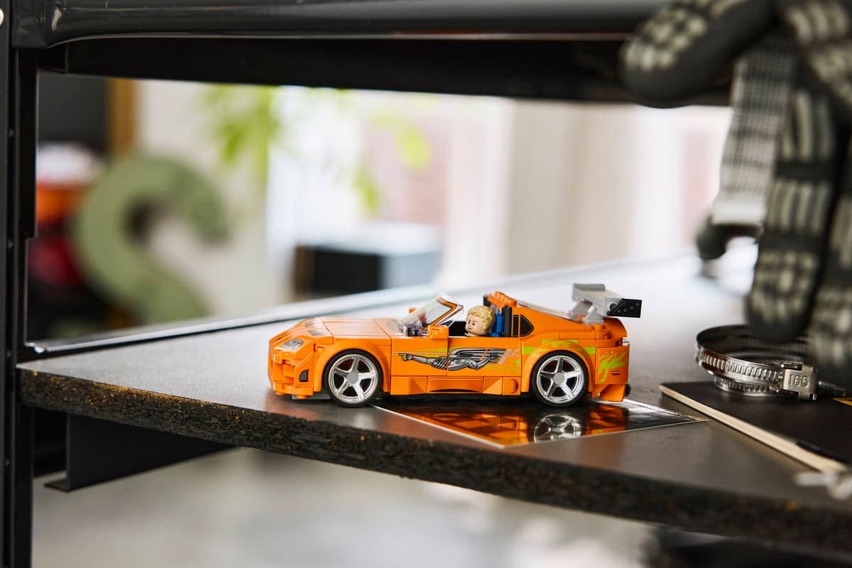 LEGO Races In with The Fast and The Furious Toyota Supra MK4