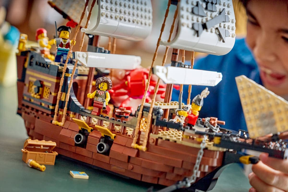 New LEGO Creator 3-in-1 Iconic Pirate Ship Set Sail from LEGO