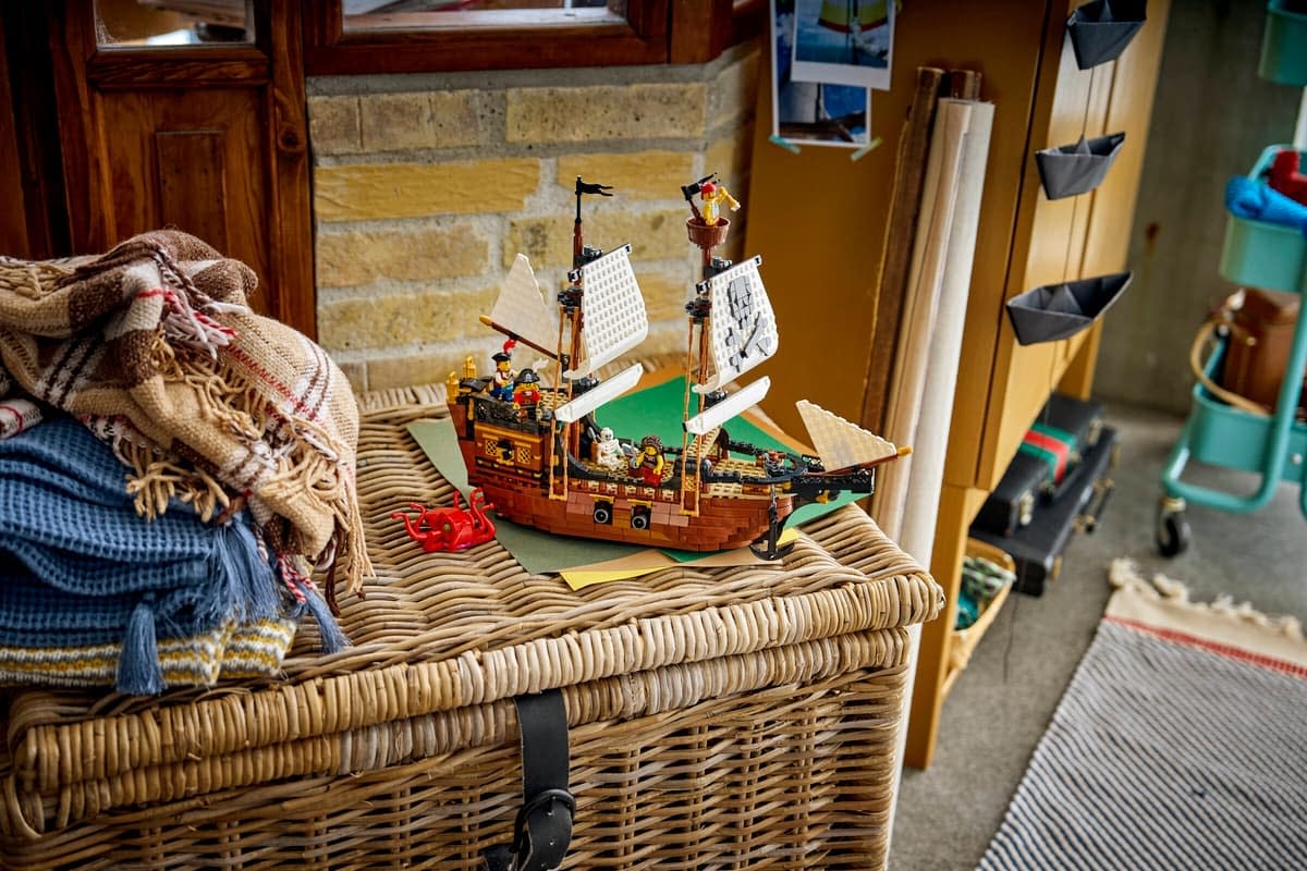 New LEGO Creator 3-in-1 Iconic Pirate Ship Set Sail from LEGO