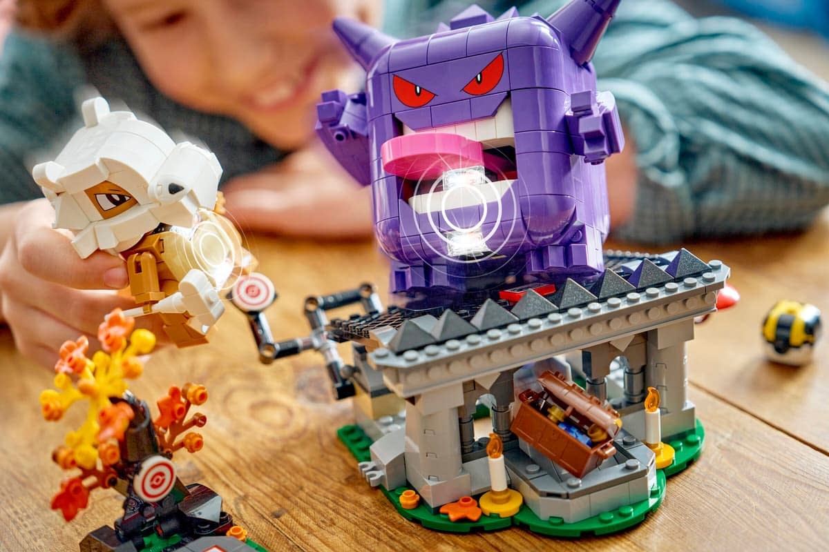 Things Get Spooky with LEGO's New Pokémon Gengar & Cubone Set