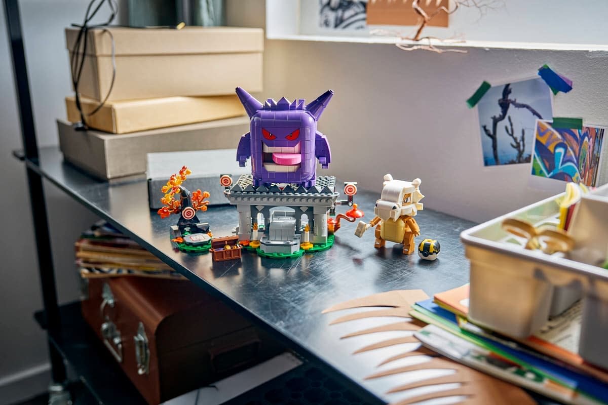 Things Get Spooky with LEGO's New Pokémon Gengar & Cubone Set