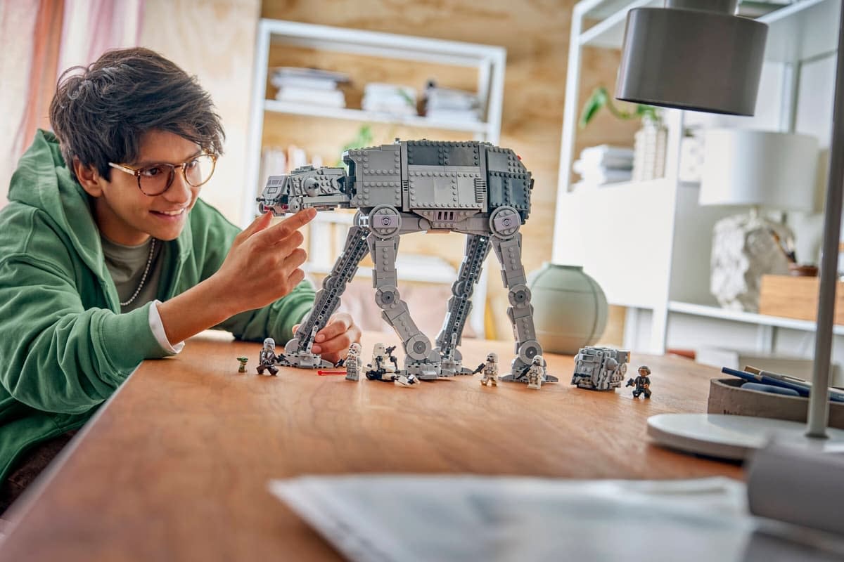 LEGO Unveils New The Mandalorian & Grogu Imperial Remnant AT-AT