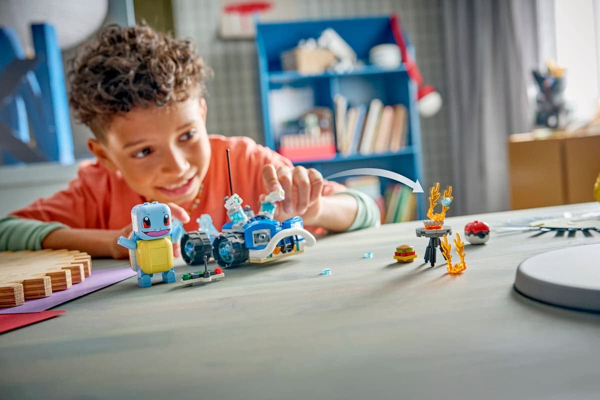 Squirtle Joins LEGO's Newest Collection of Pokémon SMART Play Set