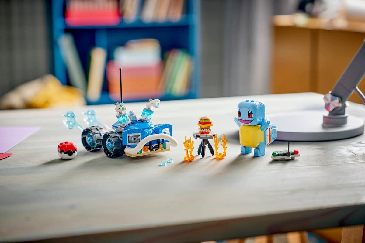 Squirtle Joins LEGO's Newest Collection of Pokémon SMART Play Set