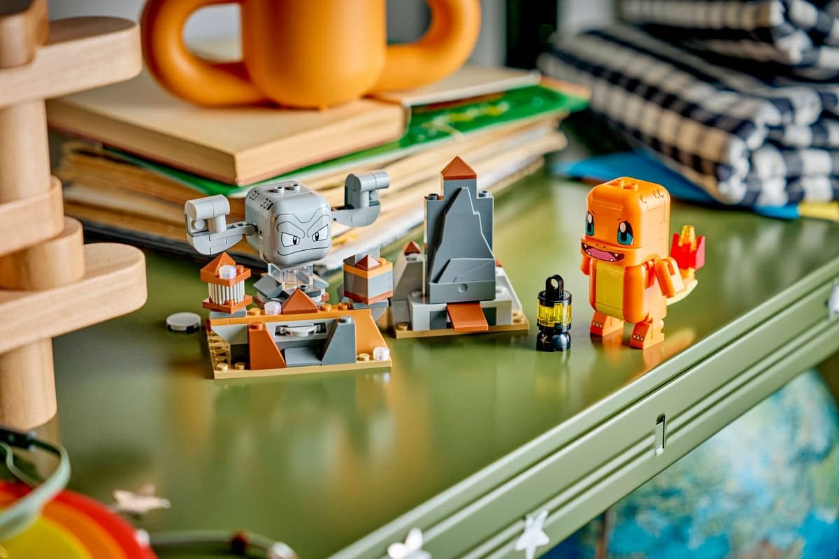 New LEGO Pokémon Charmander and Geodude Set Coming Soon