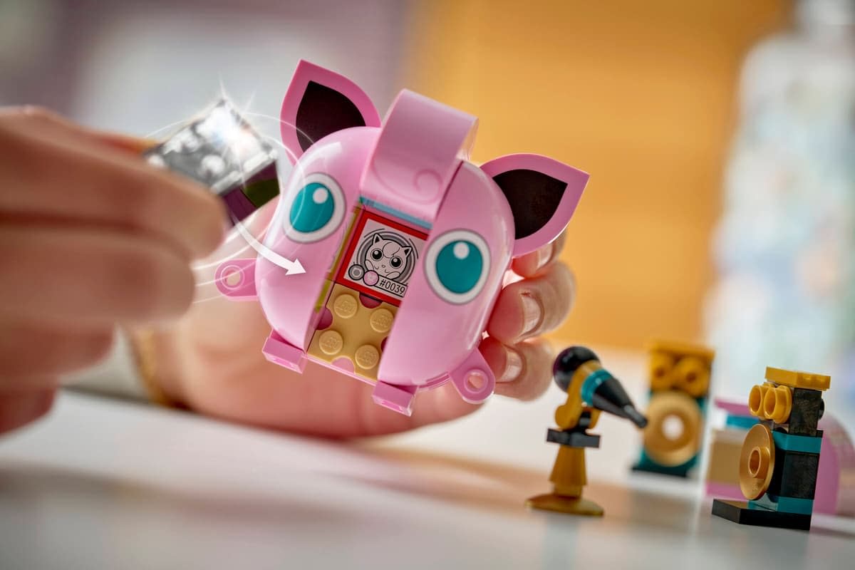Jigglypuff Puts on a Concert with New LEGO Pokémon SMART Play Set