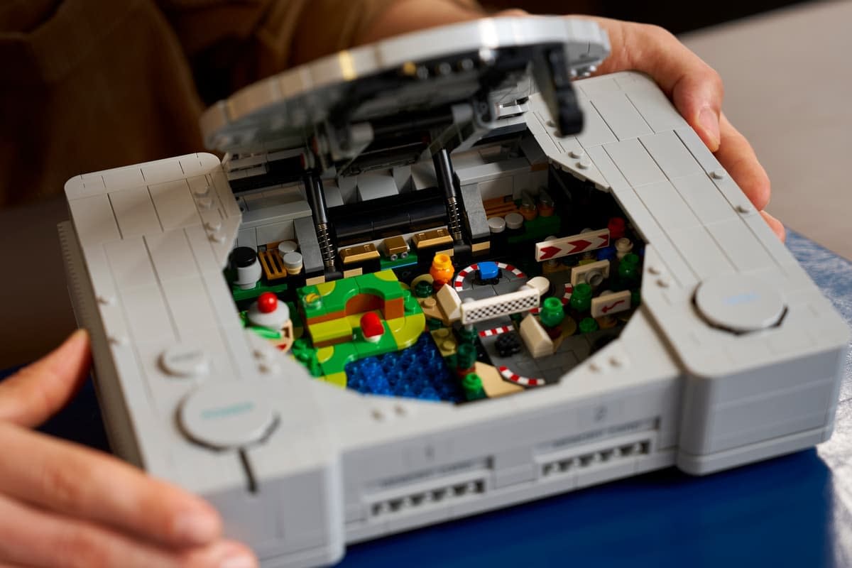 Build Video Game Nostalgia with LEGO New PlayStation One Replica Set