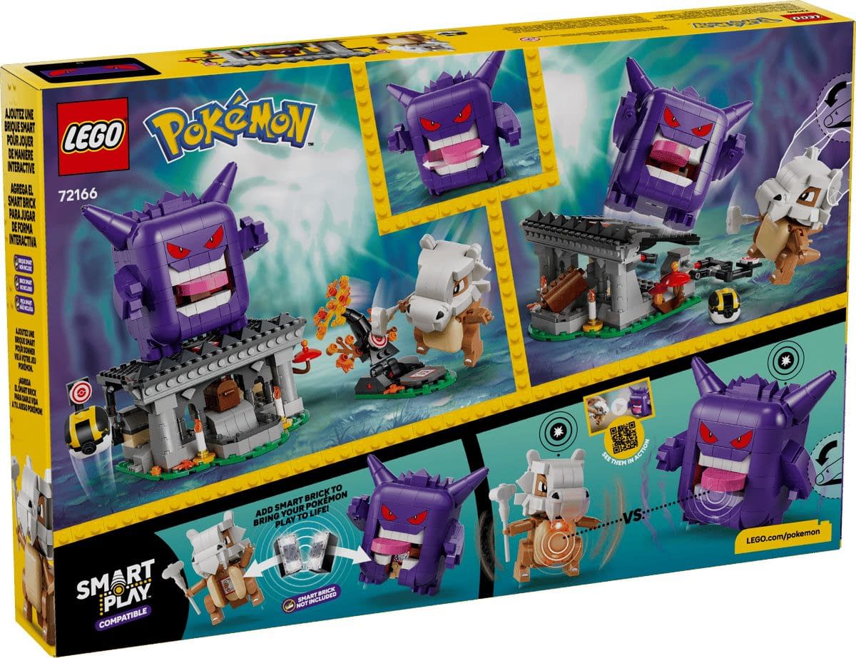 Things Get Spooky with LEGO's New Pokémon Gengar & Cubone Set