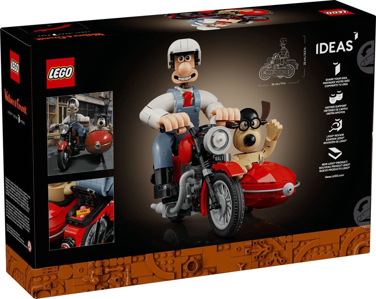 Wallace & Gromit Come to Life with LEGO's Newest Ideas Set