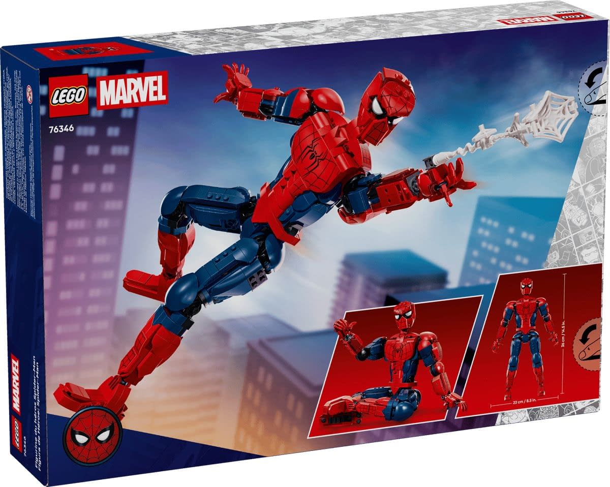 Build Your Own Spider-Man with LEGO's Newest Hero Figure Set