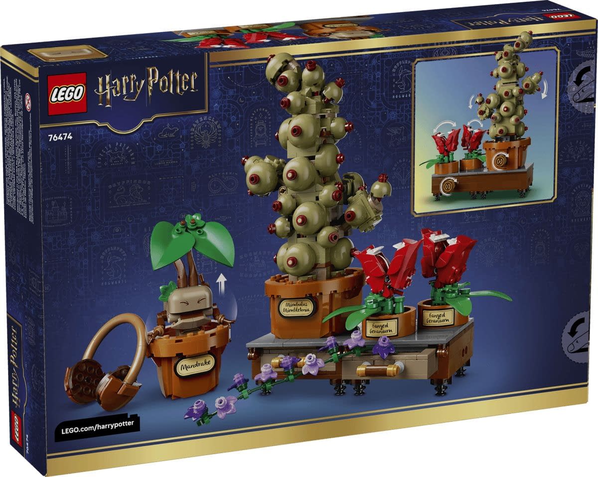 Herbology Class Awaits with LEGO's Next Magical Harry Potter Set