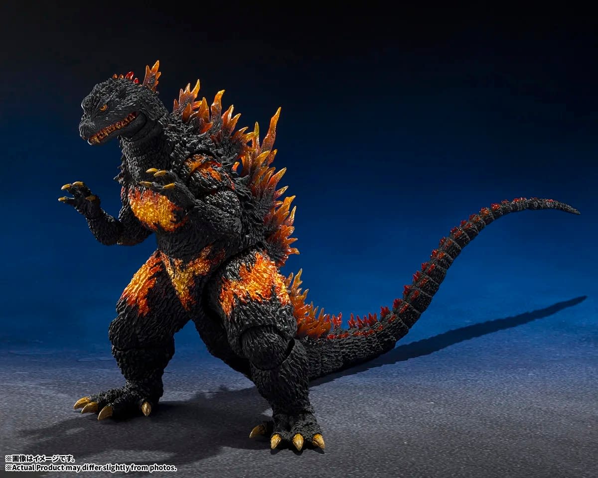 S.H.MonsterArts Burning Millennium Godzilla Brings Heat to NYCC 26'