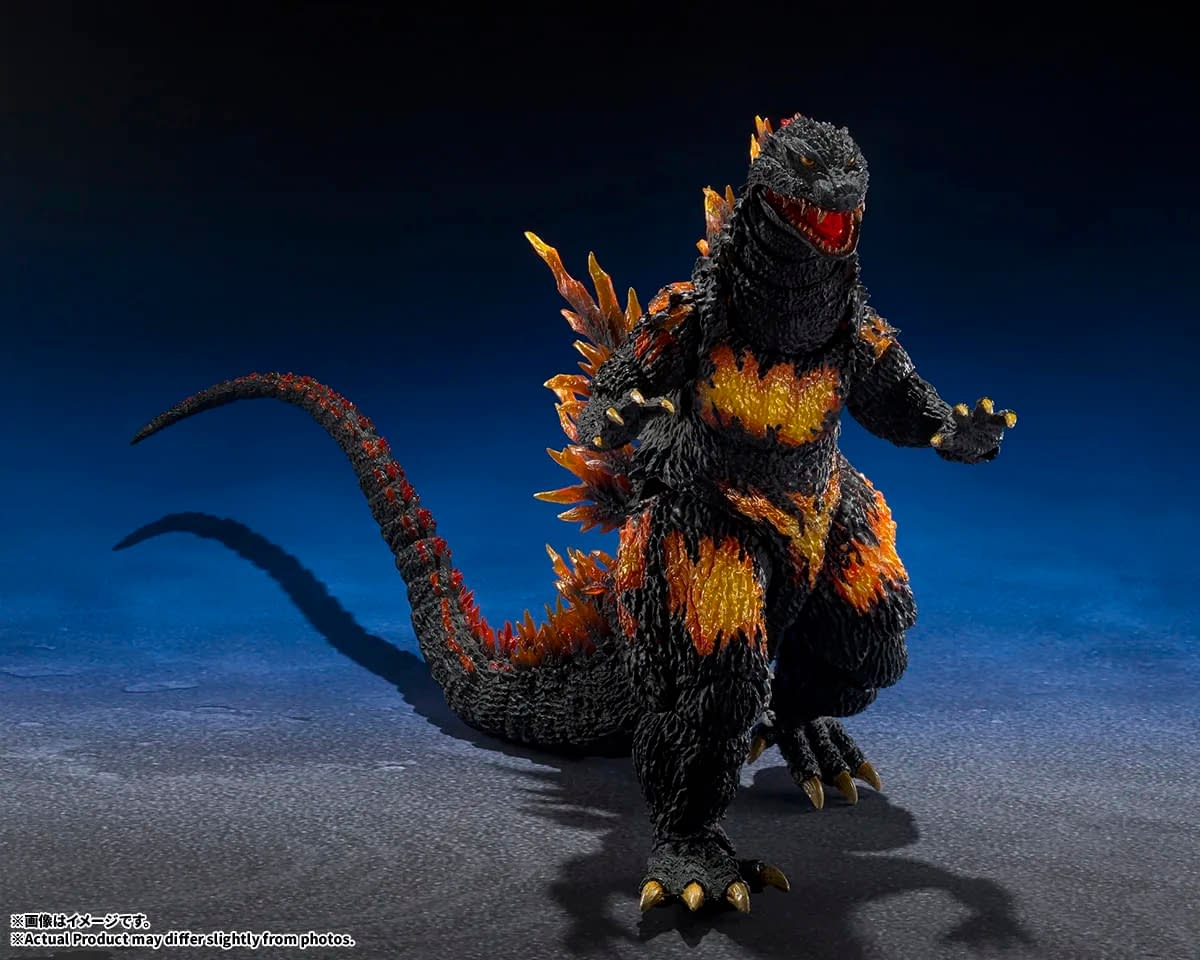 S.H.MonsterArts Burning Millennium Godzilla Brings Heat to NYCC 26'
