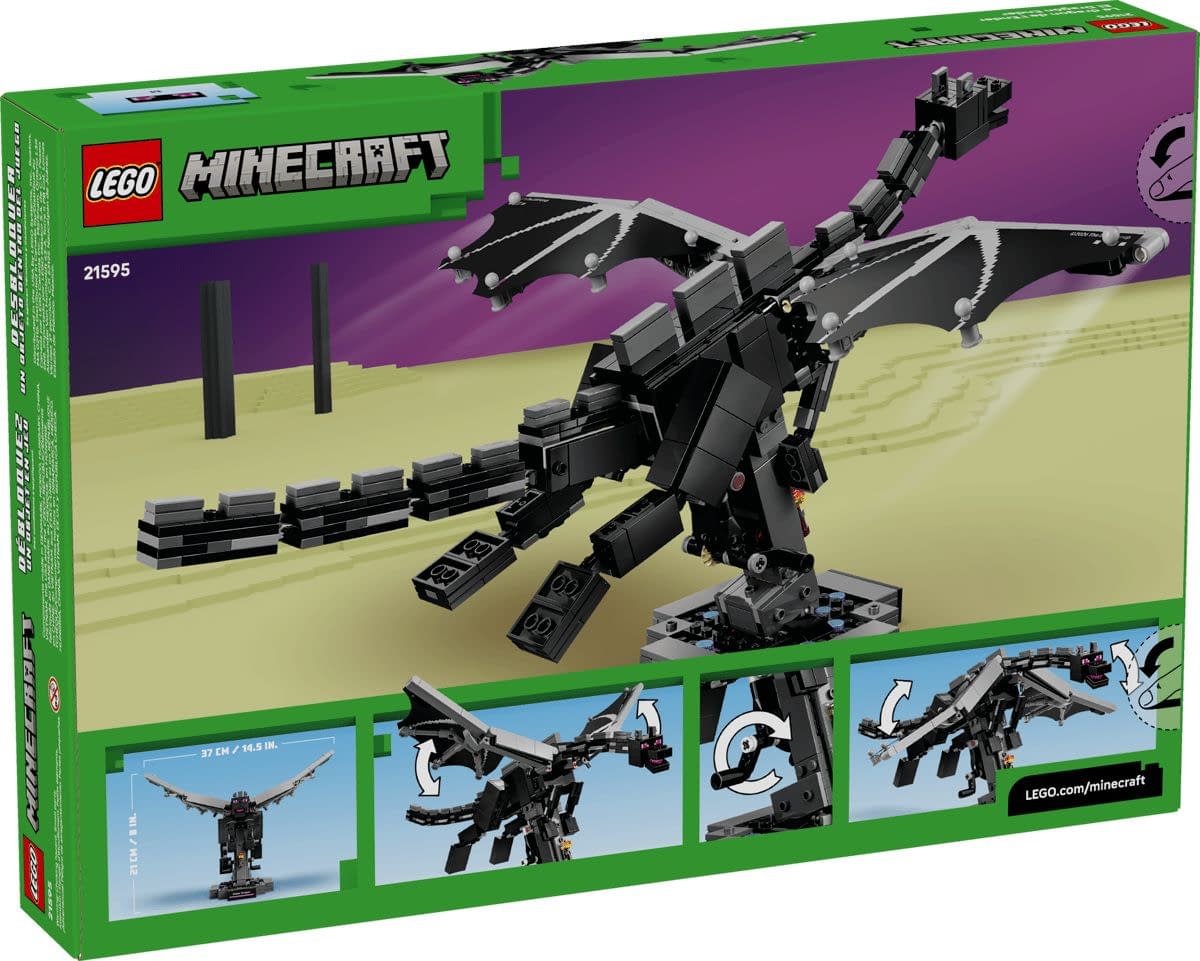 LEGO Summons the Minecraft's The Ender Dragon with New Set