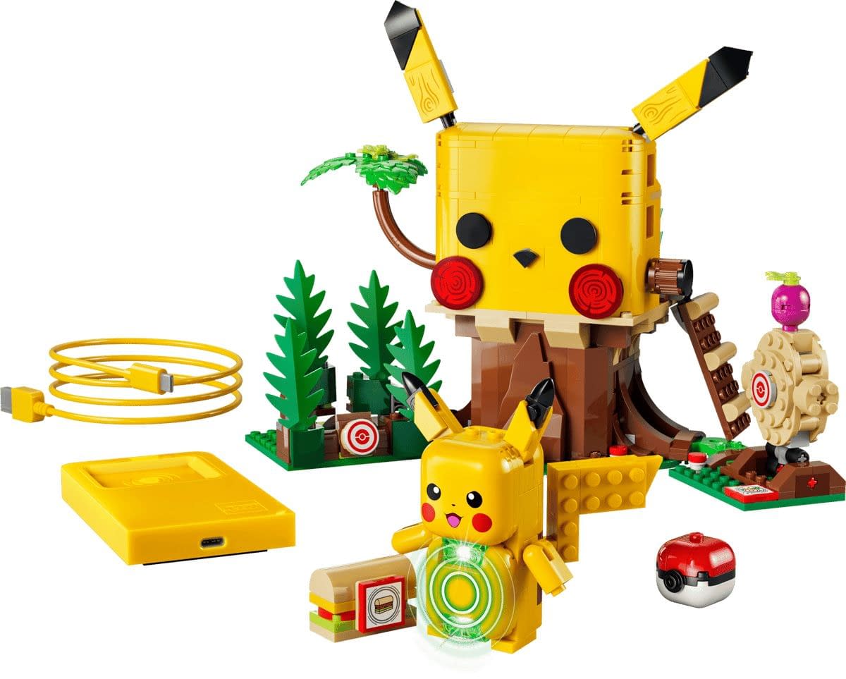 Train with Pikachu with LEGO's New All-in-One Training House Set