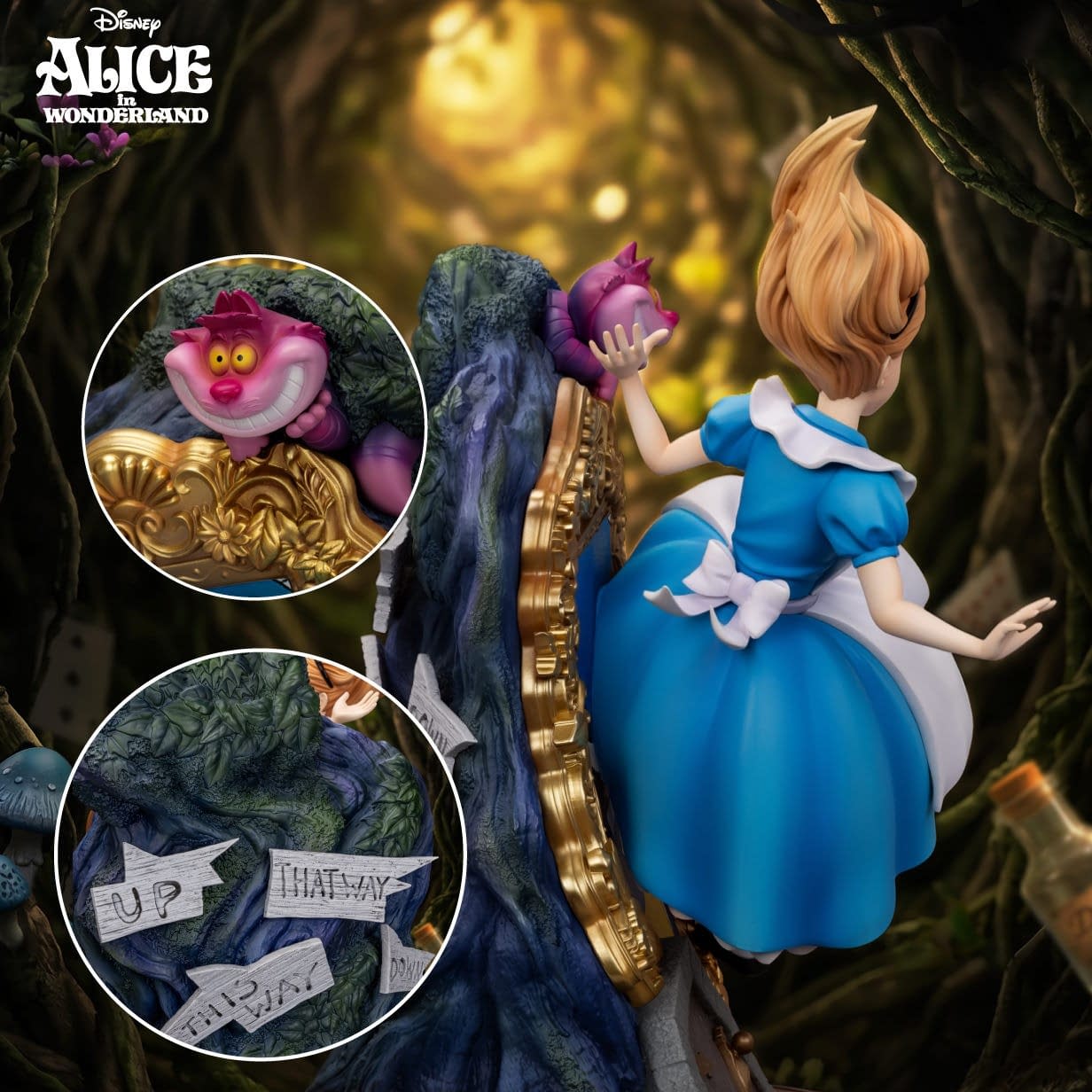 New Disney's Alice in Wonderland Statue Arrives from Beast Kingdom