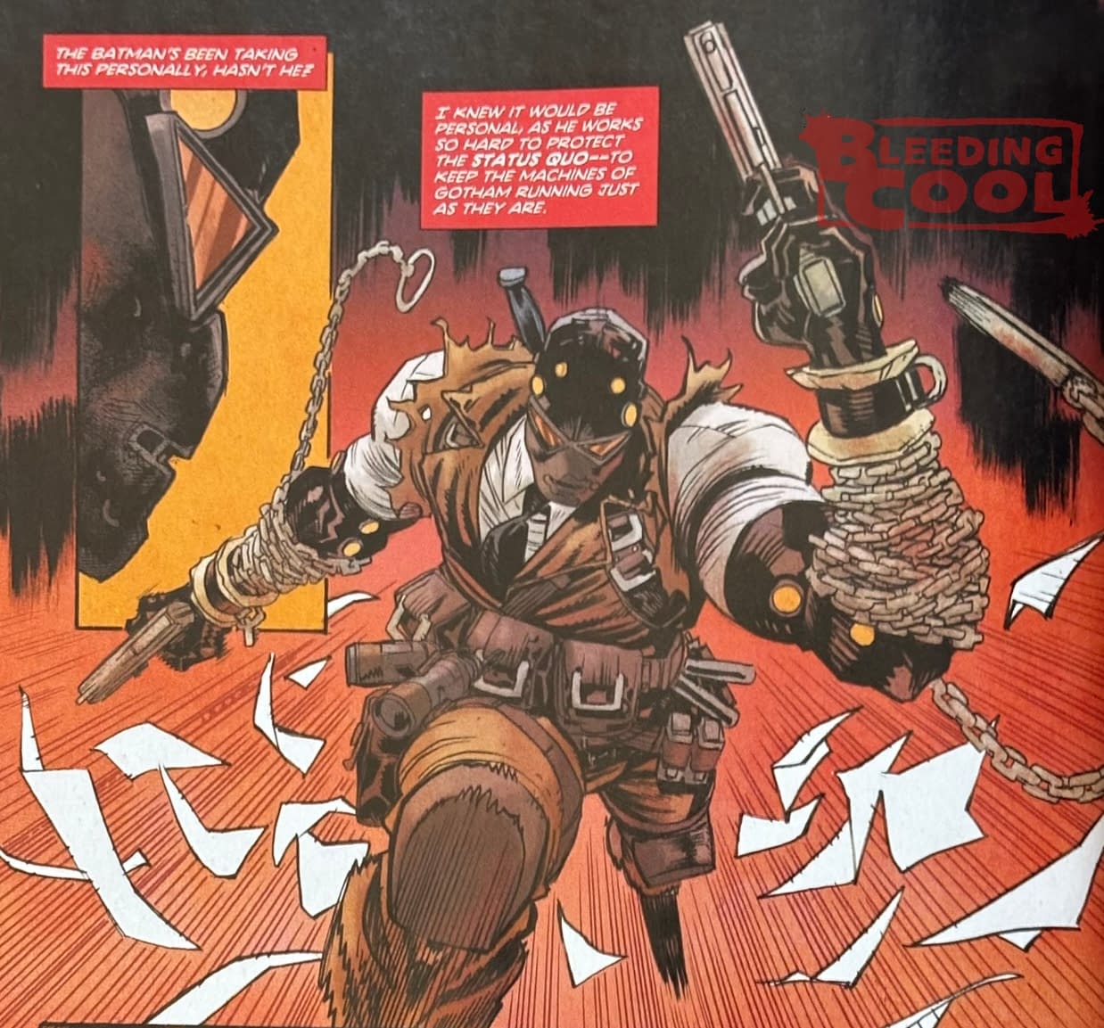 Rhetoric, The New Batman Villain, Created By Sharif Robbins-Brinson