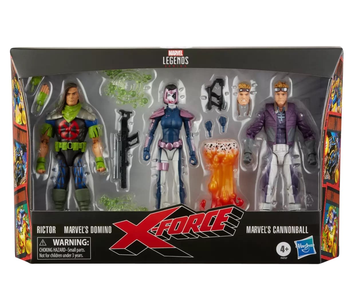 Hasbro Debuts the Rerelease of the Marvel Legends X-Force 3-Pack
