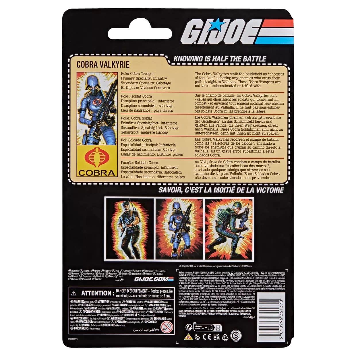 Cobra Valkyrie Joins the Fight with New G.I. Joe Classified Series